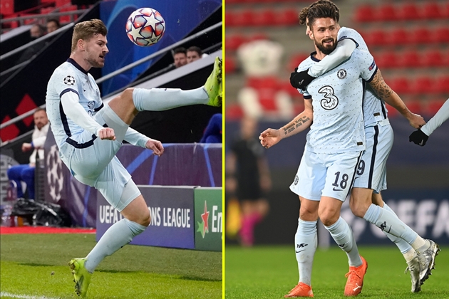 Ảnh bài viết Góc Chelsea: Werner – Giroud, “cơn đau đầu” mới của Lampard?