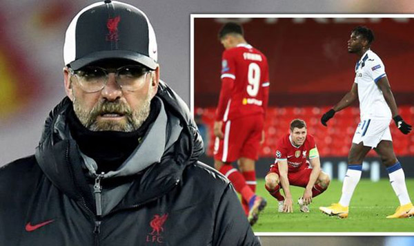 Ảnh bài viết "Đây là trận đấu tệ hại nhất của Liverpool dưới thời Jurgen Klopp"