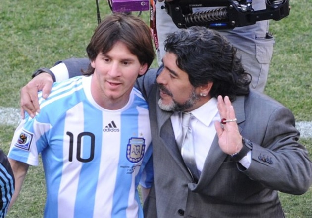 Ảnh bài viết Maradona ra đi vĩnh viễn, Messi gửi thông điệp bất diệt