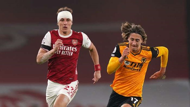 Mikel Arteta giải thích lý do thay David Luiz ngay đầu hiệp 2