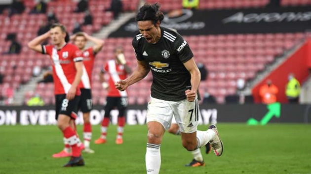 Ảnh bài viết Man Utd ngược dòng, Gary Neville chỉ rõ điểm mạnh nhất của Edinson Cavani