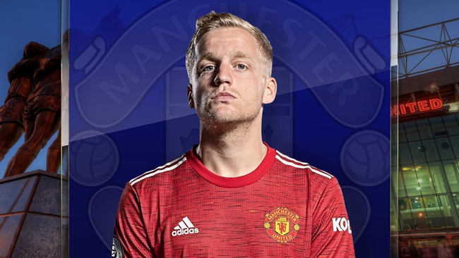 Van de Beek sẽ đá vị trí nào tại Man United?