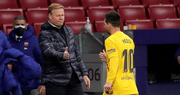 Bỏ Messi, Koeman tìm ra "song sát" mới cho Barcelona