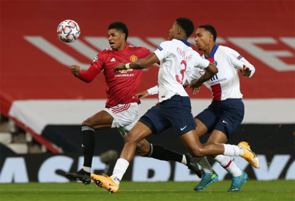 Chấm điểm Man Utd trận PSG: Martial và Fred dưới trung bình, điểm sáng Rashford