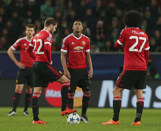 Đội hình Man Utd bị "KO" ở Đức năm 2015 giờ vẫn còn 5 người