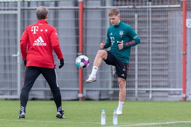 Joshua Kimmich đem đến tin vui cho Bayern Munich