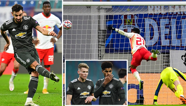 Ảnh bài viết 5 điểm nhấn Leipzig 3-2 Man United: Tan nát cánh phải, Quỷ đỏ trả giá đắt