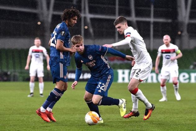 Thắng đậm Dundalk, Arteta tìm ra giải pháp mới cho hàng công