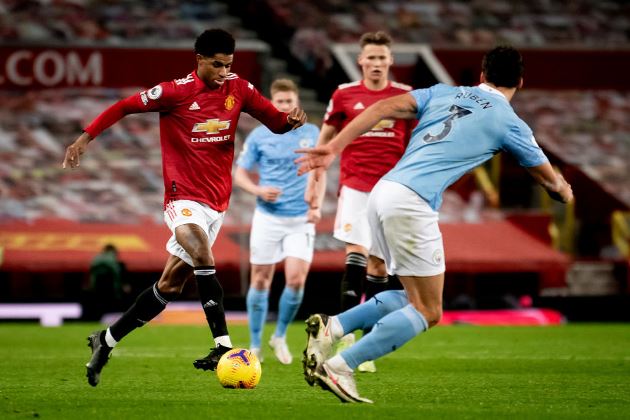 23 lần chạm bóng trong 90 phút, Man Utd có một 'điểm đen' trước Man City