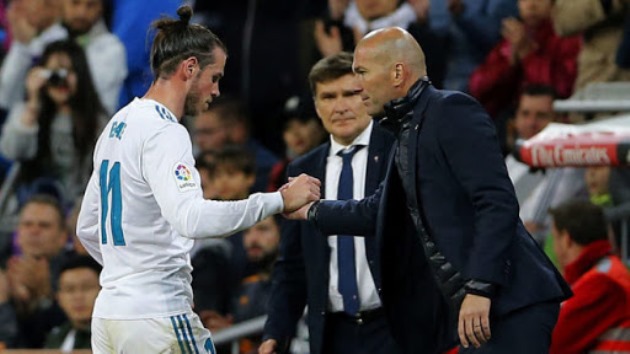 Gareth Bale có bình chọn Zidane là HLV xuất sắc nhất năm?