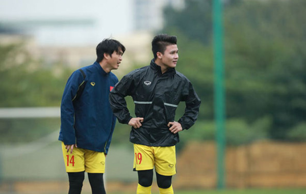 Ảnh bài viết Trước trận gặp U22 Việt Nam, thầy Park nhận tin vui từ Quang Hải và Tuấn Anh