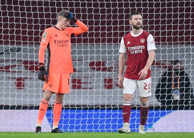 Mắc sai lầm tai hại, 'tội đồ' Arsenal hành động gây sốc sau trận