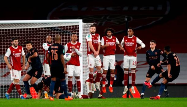 Ảnh bài viết Sai lầm bước ngoặt, Arsenal thua tan nát trước Man City