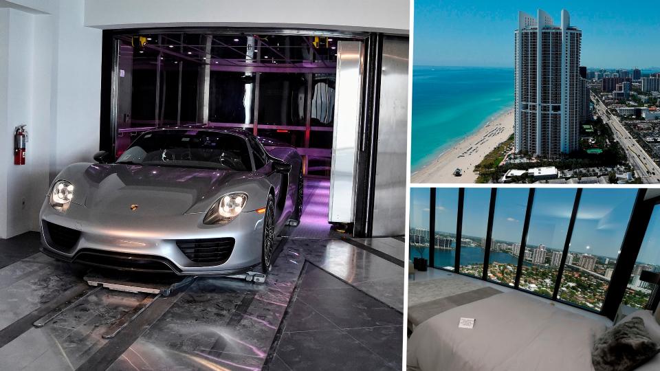 Choáng ngợp trước căn hộ 9 triệu euro của Messi ở Miami, có thang máy cho xe hơi