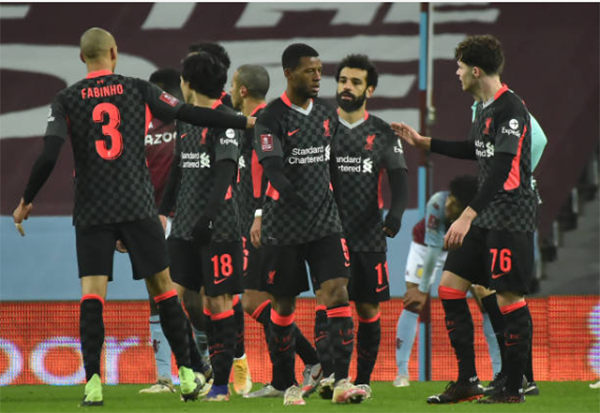 Vùi dập đội trẻ, Liverpool rửa được mối hận tại Villa Park