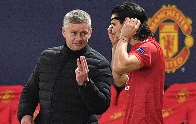 Ảnh bài viết Solskjaer chỉ ra điều tuyệt vời ở Cavani