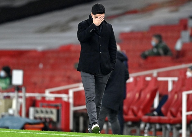 Ảnh bài viết Hòa Crystal Palace, Arsenal và Mikel Arteta sẽ rất 'nhớ' một trụ cột