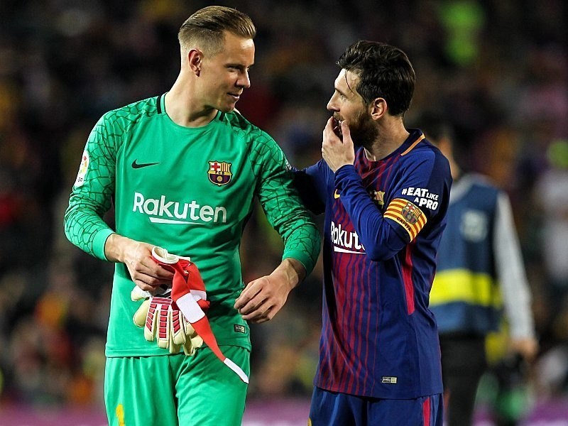 Tiếp tục lộ bằng chứng cho thấy Messi mâu thuẫn với Ter Stegen