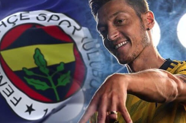Không phải số 10, Ozil chọn số áo siêu lạ tại Fenerbahce?