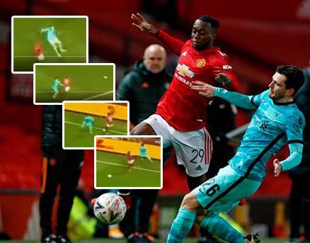 Ảnh bài viết CĐV Man Utd mê tít pha "bón hành" của Wan-Bissaka với Robertson