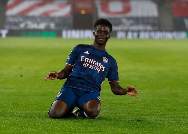 Ảnh bài viết Saka quá đẳng cấp khiến huyền thoại Arsenal phải nói ra một sự thật