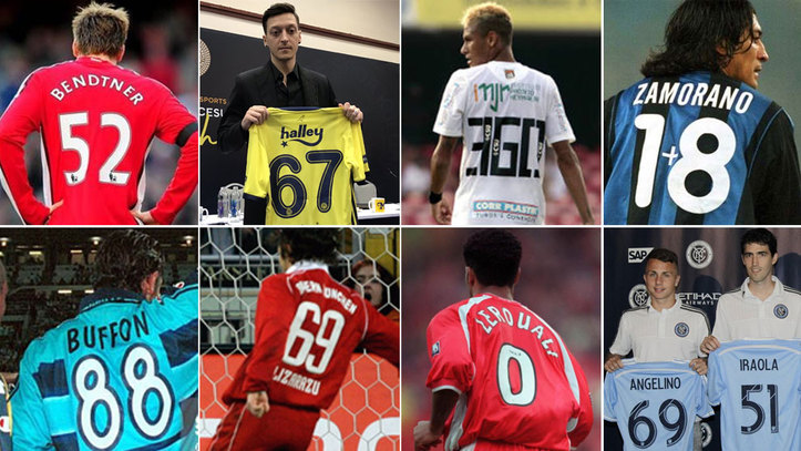 Từ 'Lord' Bendtner đến Balotelli: Top 10 số áo "không đụng hàng" của làng túc cầu