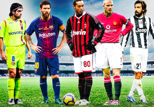Messi sút phạt thế nào khi so với Beckham hay Ronaldinho?