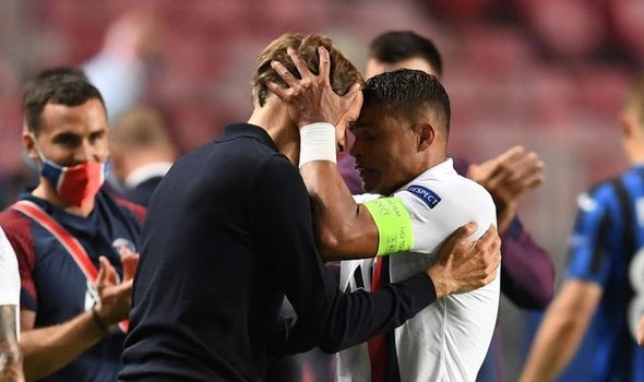 Thiago Silva nhớ về quãng thời gian tuyệt vời với Tuchel ở PSG
