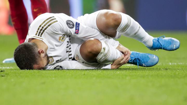 Chính thức: Hazard ngồi ngoài ít nhất 2 tuần vì chấn thương mới