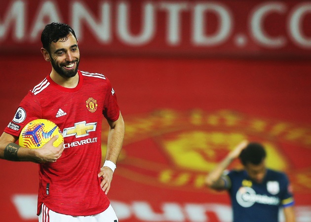 Choáng với 'tiên dược' giúp Bruno Fernandes bùng nổ tại Man Utd