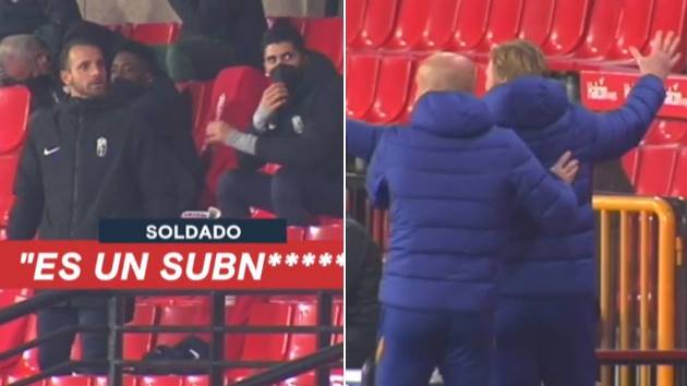 Soldado chửi bới Koeman: "Ông là đứa trẻ ranh, ông là kẻ ngu ngốc"