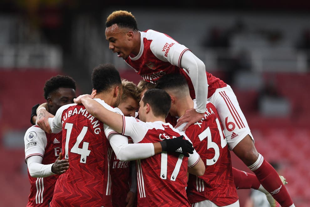 Ảnh bài viết 5 điểm nhấn Arsenal 4-2 Leeds United: Hat-trick của Aubameyang