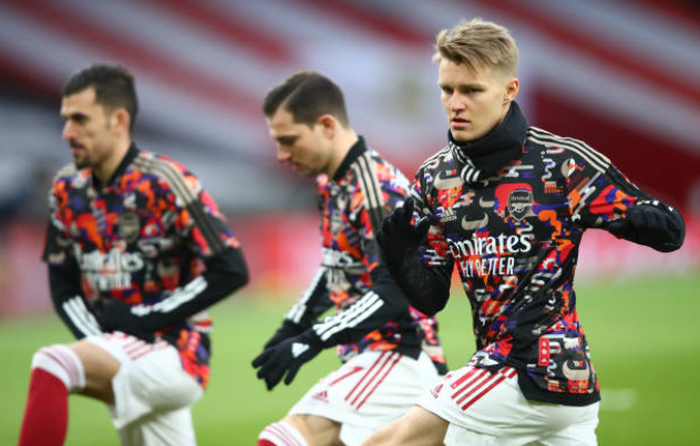 Ảnh bài viết Lần đầu đá chính, Odegaard nói thẳng về các đồng đội ở Arsenal