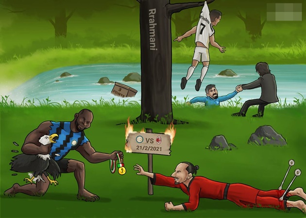 Cười té khói với loạt ảnh chế Serie A