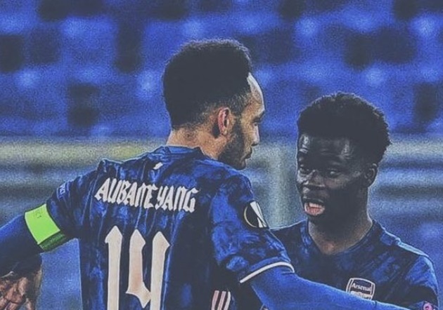 Ảnh bài viết Bỏ lỡ cơ hội vàng, Aubameyang nói 1 câu về Saka