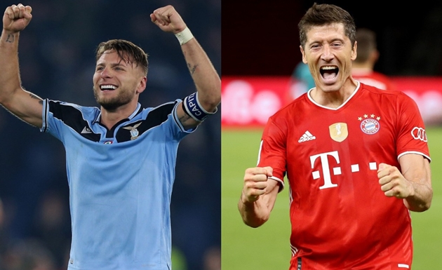 Lazio - Bayern: Lời khẳng định từ Immobile và Lewandowski