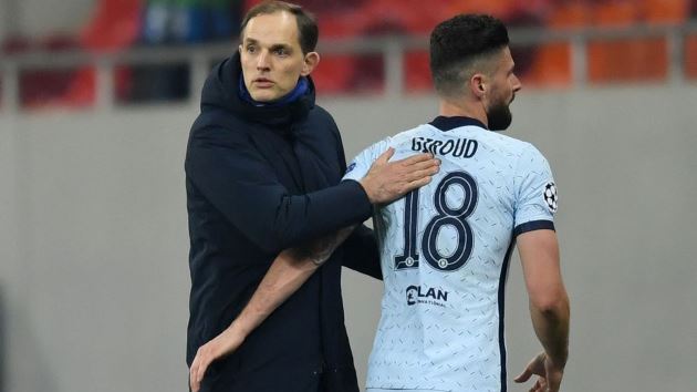 Ảnh bài viết HLV Tuchel khen Giroud như cầu thủ 20 tuổi