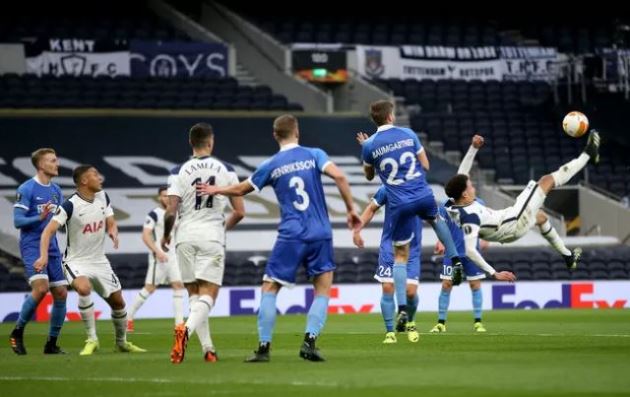 Alli lập siêu phẩm, Mourinho nói gì?