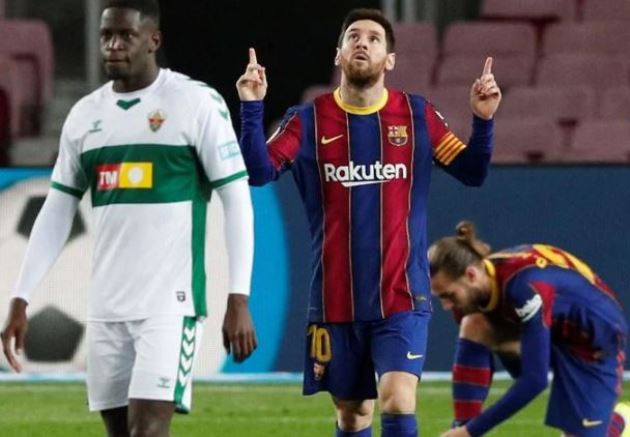 Lập cú đúp, Messi giờ đã vượt mặt Suarez