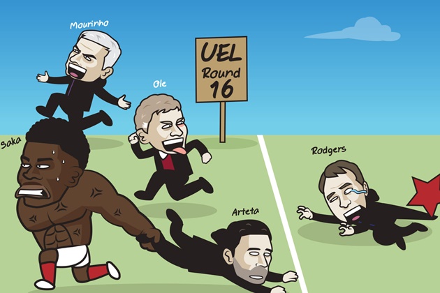 Cười té khói với loạt ảnh chế vòng 1/16 Europa League