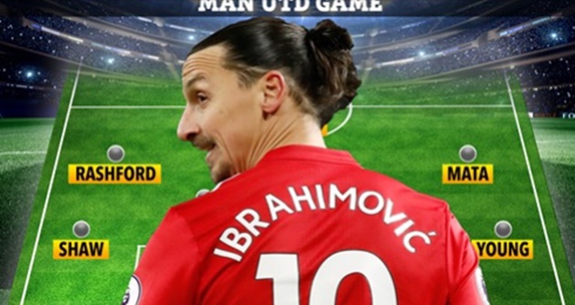 Ngày cuối của Ibra tại Old Trafford, Man Utd ra sân với đội hình nào?