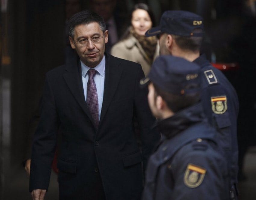 Bartomeu bị bắt, Barca bắt tay với cảnh sát điều tra