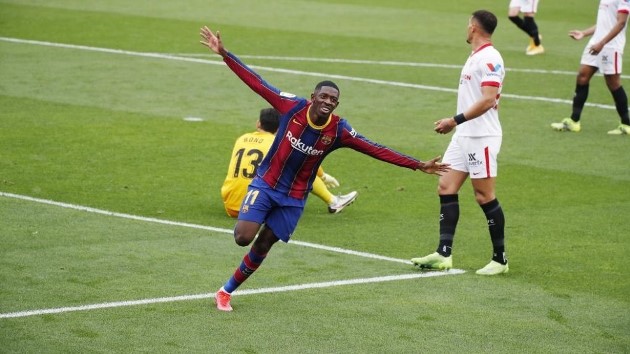 Lời cảnh báo của Dembele đến Griezmann