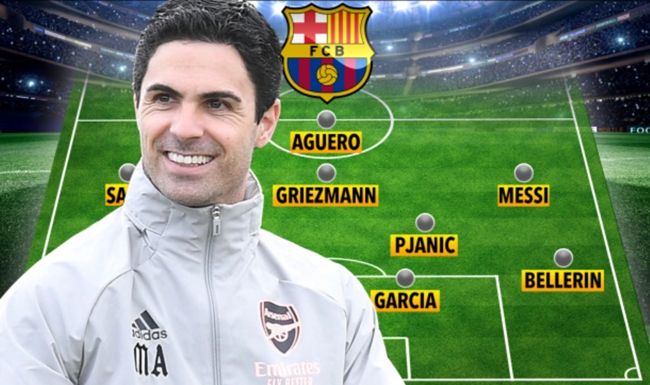 Đội hình Barcelona ra sao nếu Arteta thay thế Koeman?