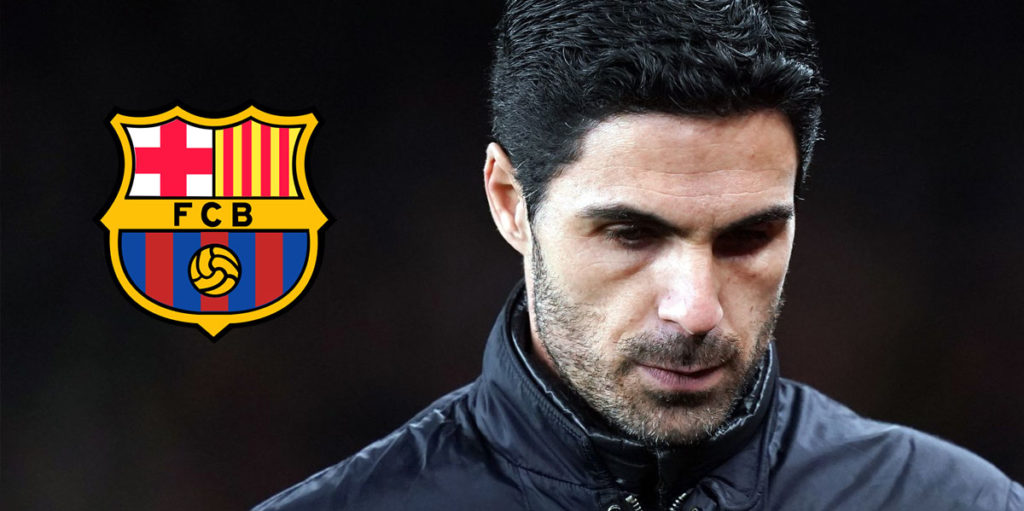 Ảnh bài viết Mikel Arteta sẵn sàng dẫn dắt Barcelona