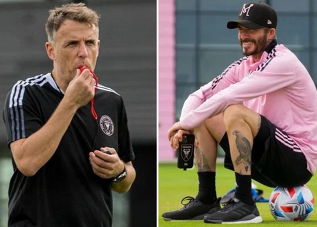 2 người cũ Man Utd có mặt, dàn sao Inter Miami 'máu lửa' trên sân tập