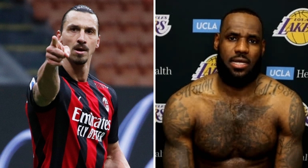 Ibrahimovic lại 'khẩu chiến' với LeBron James