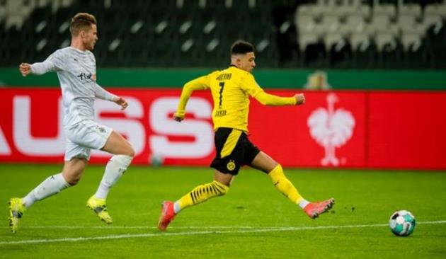 Ảnh bài viết Không thể ngăn cản Jadon Sancho!