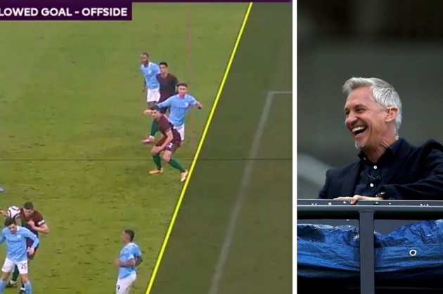 Man City bị tước 1 bàn thắng, Gary Lineker tức giận với VAR