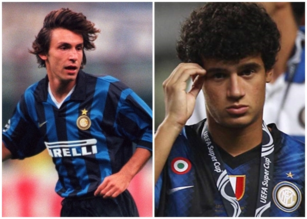 Từ Pirlo đến Coutinho: 10 danh thủ bị 'lãng quên' tại Inter Milan